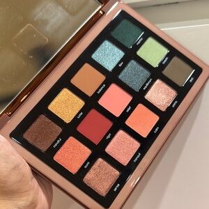 Natasha Denona Red and Pink Eyeshadow Palette Vibrant Colors